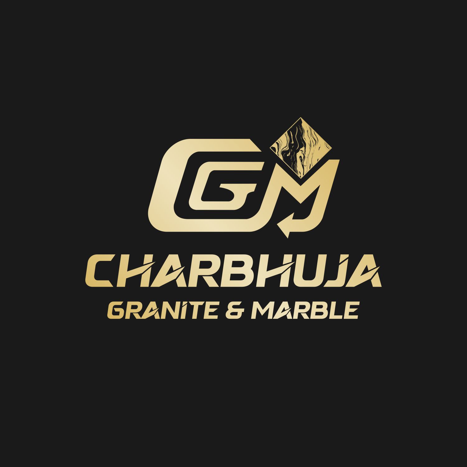 charbhuja logo golden
